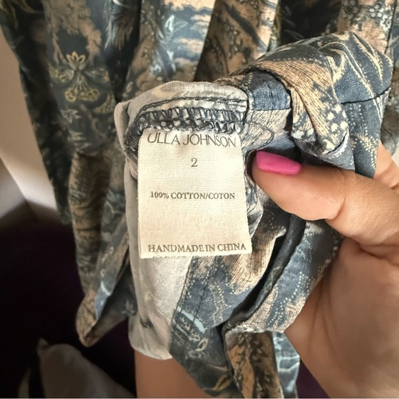 Ulla Johnson Malie Midi Dress in Paradise Lost Print - Picture 10 of 12